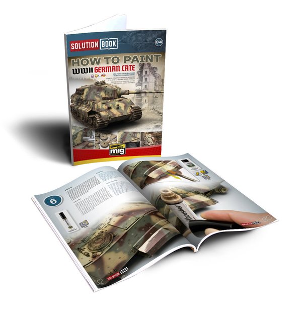 SOLUTION BOOK. HOW TO PAINT WWII GERMAN LATE (Multilingual)