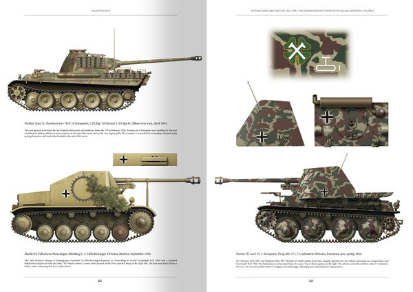 ITALIENFELDZUG. German Tanks and Vehicles 1943-1945 Vol. 2