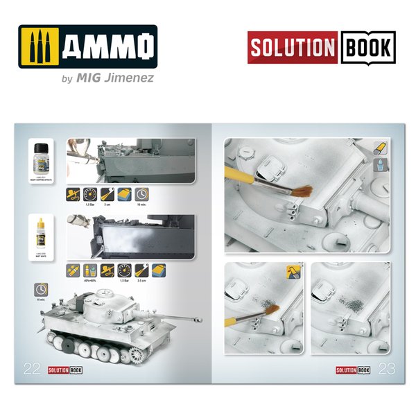How to paint WWII German winter vehicles (Solution book)
